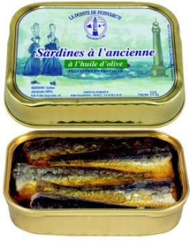 Sardines à l'ancienne, à l'huile d'olive