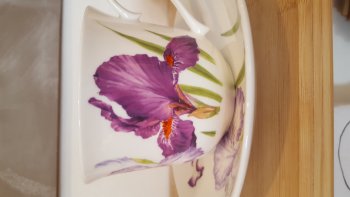 Porcelaine anglaise iris